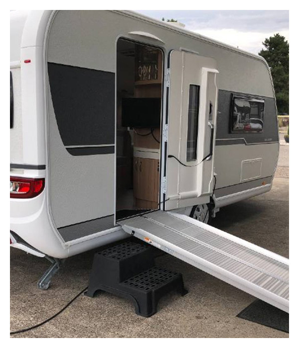 barrierefreier Wohnwagen